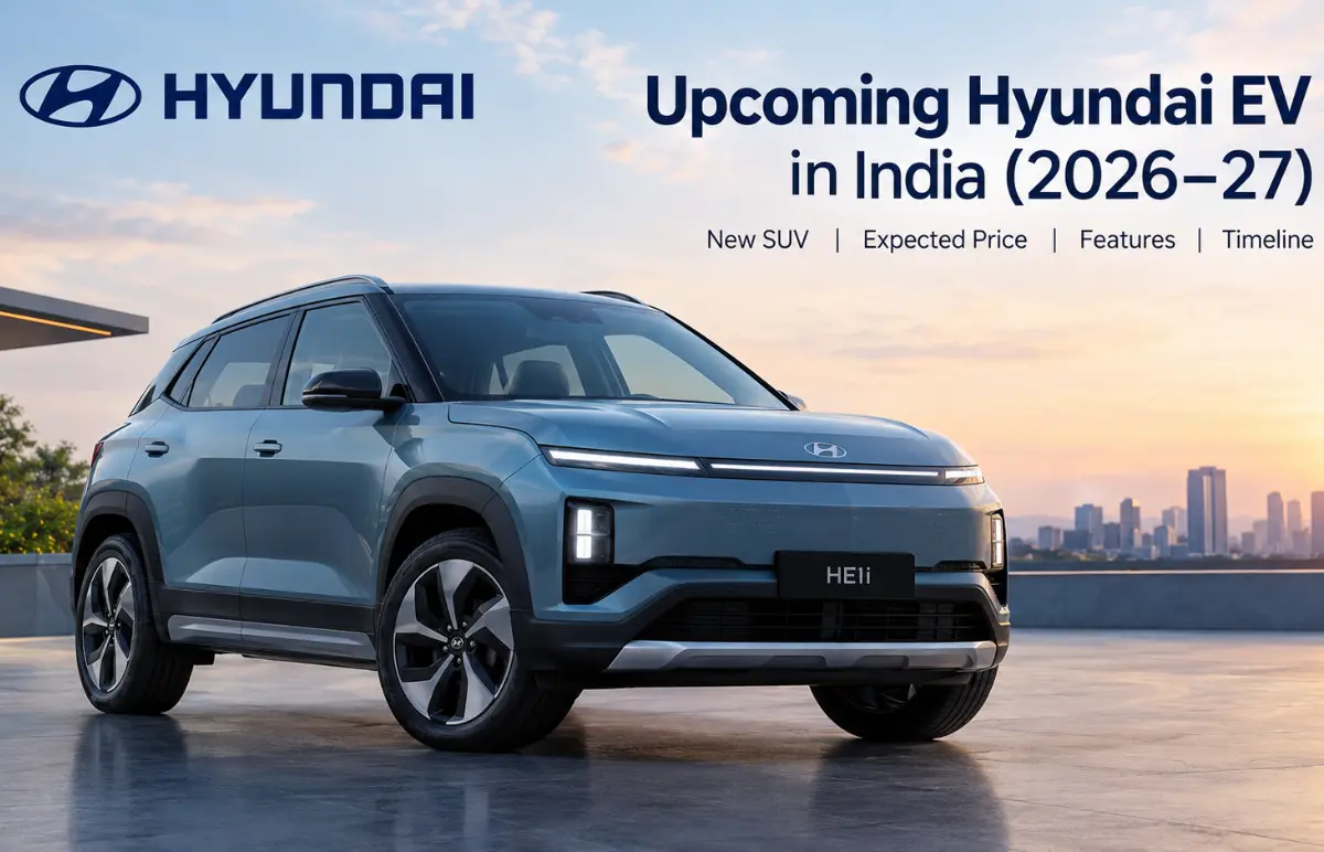 Hyundai Upcoming Electric Cars in India 2026-27: New EV Launch, Price, Features and Timeline Featured Image